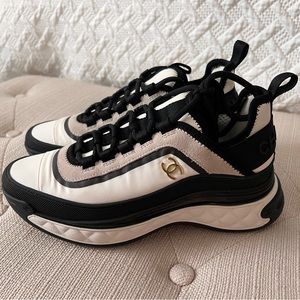 Chanel Sneakers Size 36 White/Black